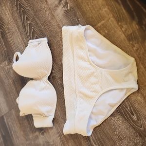 White bikini